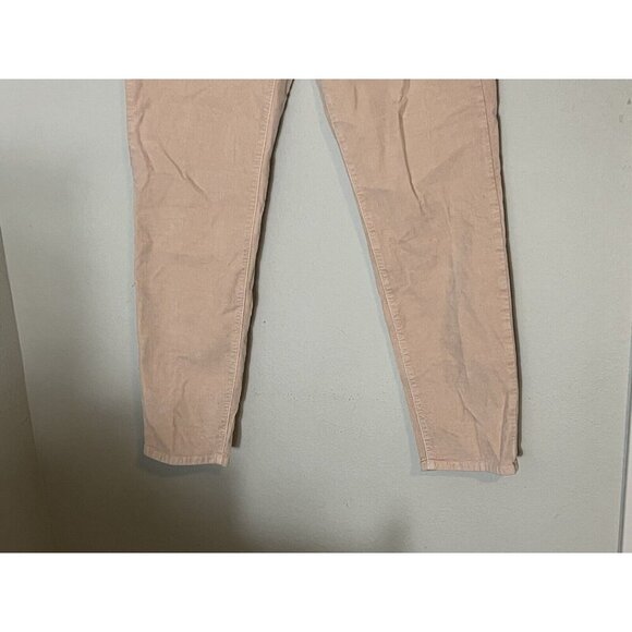 Closed Baker Light Pink Velvet Skinny Pants Size 30 - Picture 3 of 13